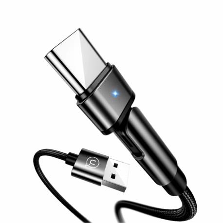 کابل تایپ سی با قابلیت چرخش کانکتور 1 متری برند یوسمز مدل USAMS US-SJ477 U60 Type-C Rotatable Cable 1m